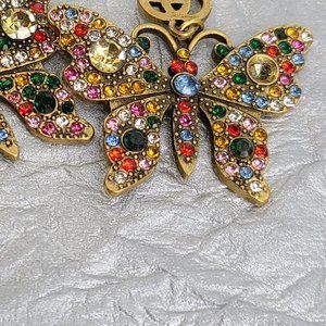 Butterfly Rhinestone Earrings-Bohemian Earrings-Cocktail Jewelry